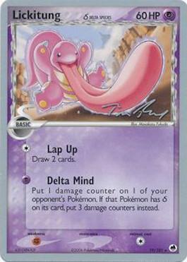 Lickitung (19/101) (Delta Species) (Legendary Ascent - Tom Roos) [World Championships 2007] | Tabernacle Games