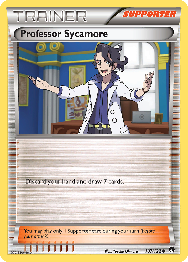 Professor Sycamore (107/122) [XY: BREAKpoint] | Tabernacle Games