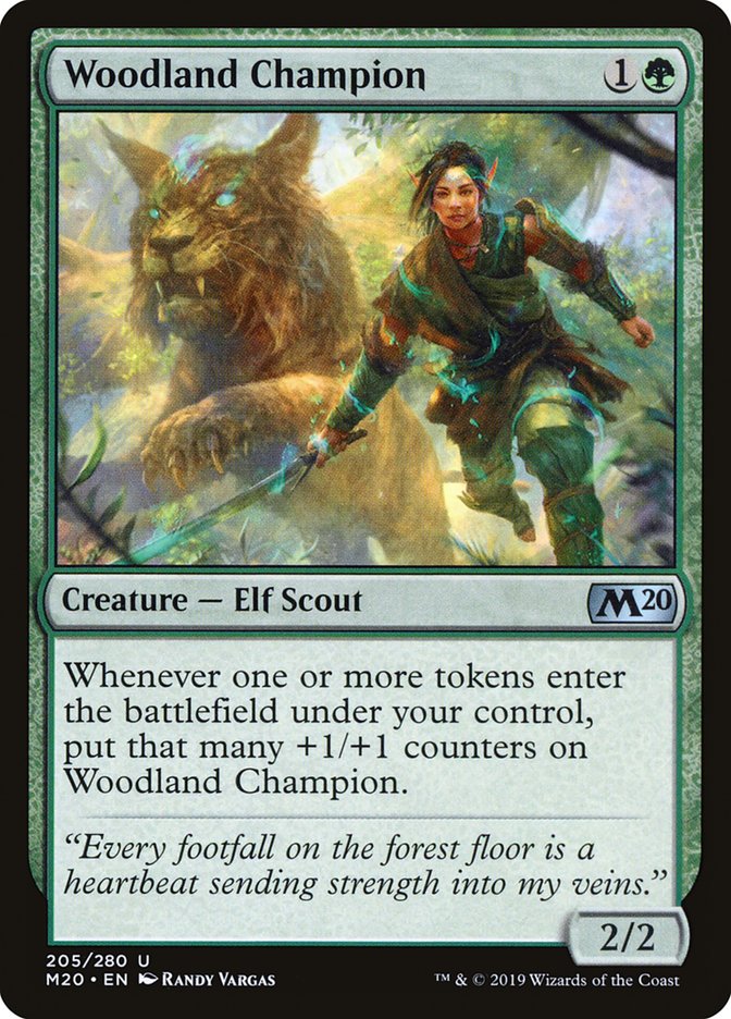 Woodland Champion [Core Set 2020] | Tabernacle Games