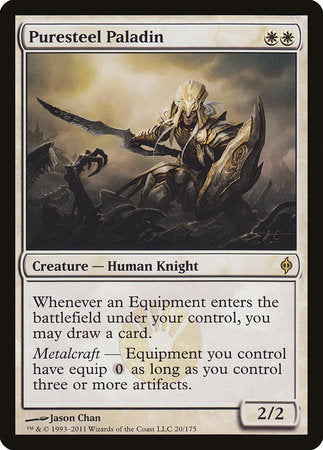 Puresteel Paladin [New Phyrexia] | Tabernacle Games