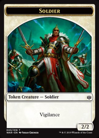 Soldier Token [War of the Spark Tokens] | Tabernacle Games
