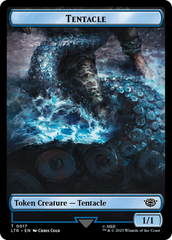 Tentacle // Food (0022) Double-Sided Token (Surge Foil) [The Lord of the Rings: Tales of Middle-Earth Tokens] | Tabernacle Games