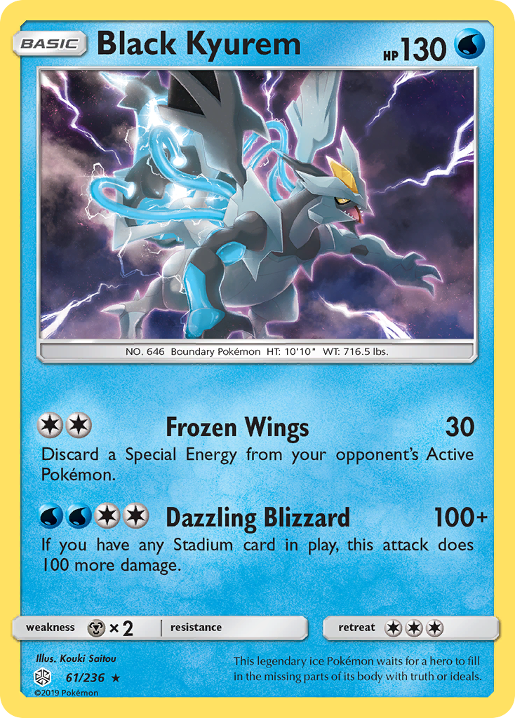 Black Kyurem (61/236) [Sun & Moon: Cosmic Eclipse] | Tabernacle Games