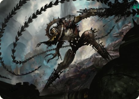 Razorlash Transmogrant Art Card [The Brothers' War Art Series] | Tabernacle Games