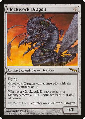 Clockwork Dragon [Mirrodin] | Tabernacle Games