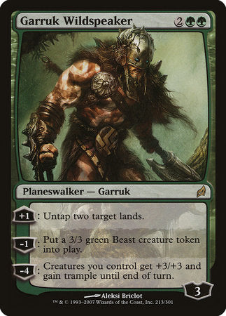 Garruk Wildspeaker [Lorwyn] | Tabernacle Games