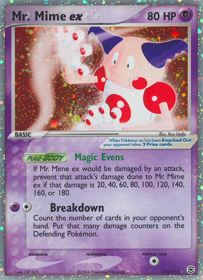 Mr. Mime ex (111/112) [EX: FireRed & LeafGreen] | Tabernacle Games