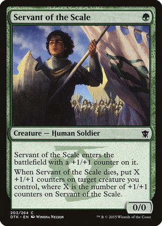 Servant of the Scale [Dragons of Tarkir] | Tabernacle Games
