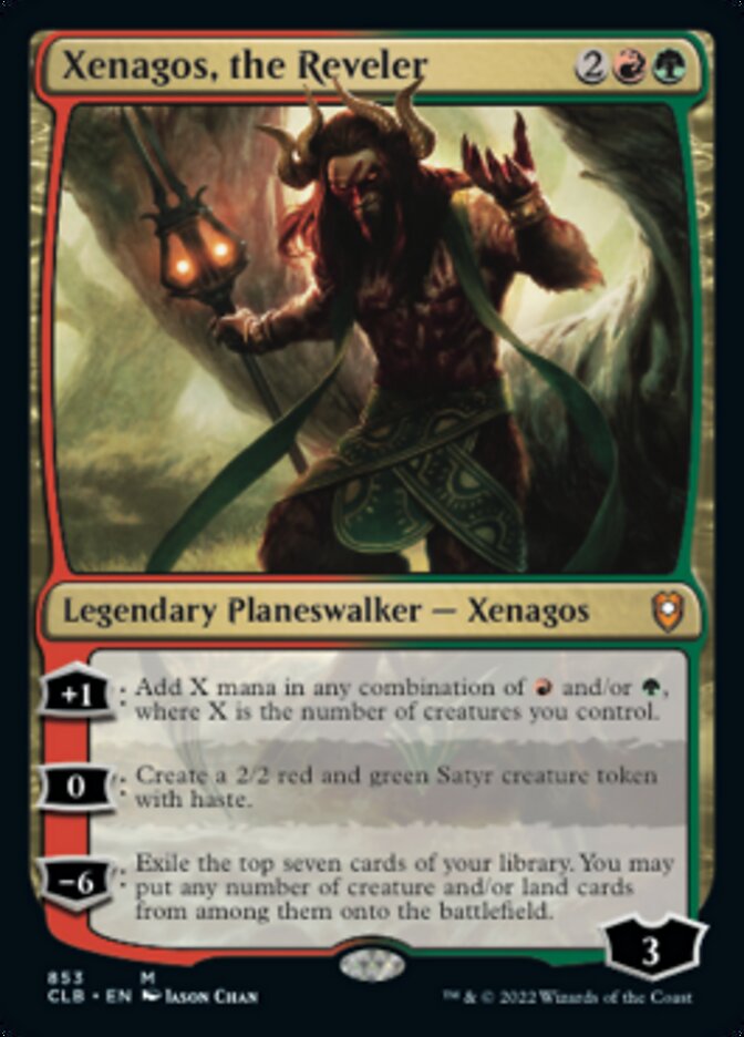 Xenagos, the Reveler [Commander Legends: Battle for Baldur's Gate] | Tabernacle Games