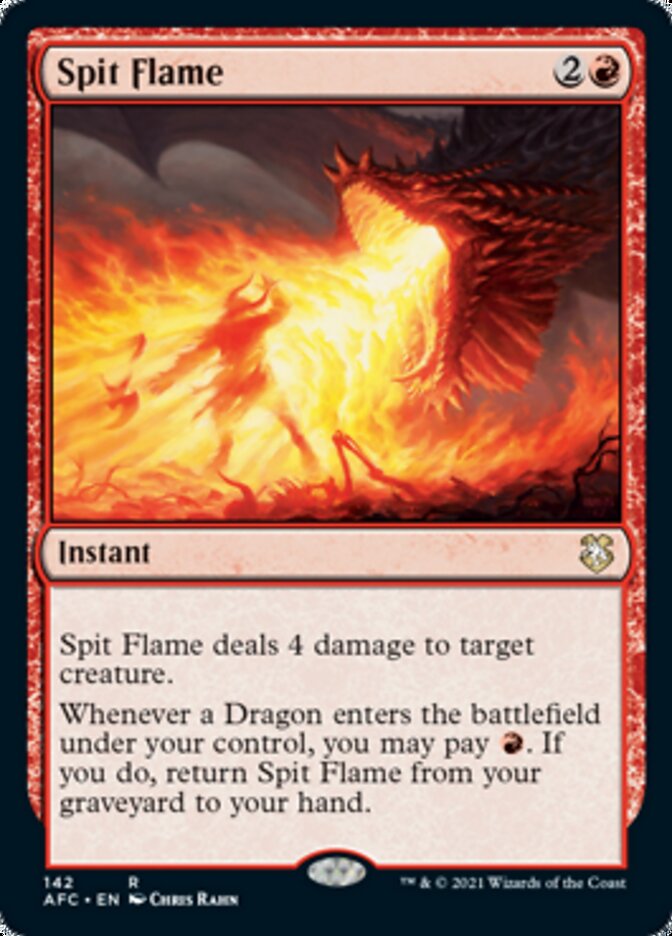 Spit Flame [Dungeons & Dragons: Adventures in the Forgotten Realms Commander] | Tabernacle Games