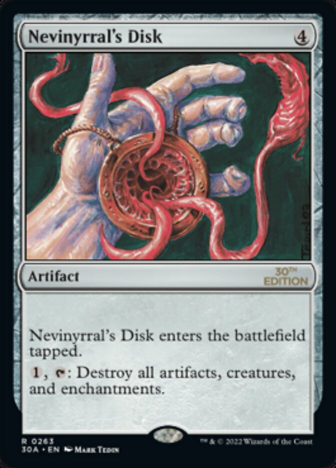 Nevinyrral's Disk [30th Anniversary Edition] | Tabernacle Games