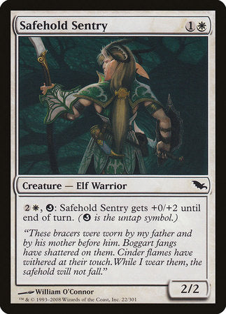Safehold Sentry [Shadowmoor] | Tabernacle Games