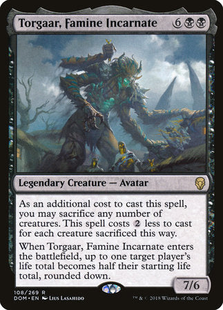 Torgaar, Famine Incarnate [Dominaria] | Tabernacle Games