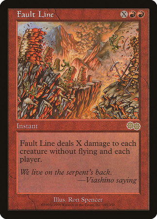 Fault Line [Urza's Saga] | Tabernacle Games