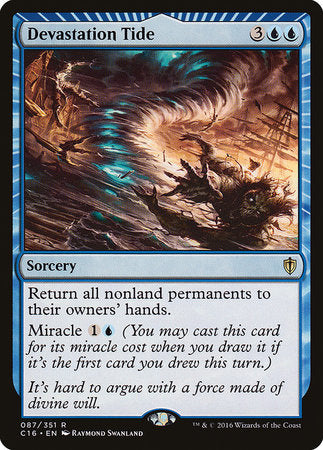 Devastation Tide [Commander 2016] | Tabernacle Games