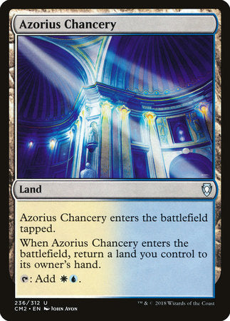 Azorius Chancery [Commander Anthology Volume II] | Tabernacle Games