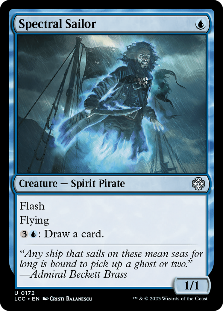 Spectral Sailor [The Lost Caverns of Ixalan Commander] | Tabernacle Games
