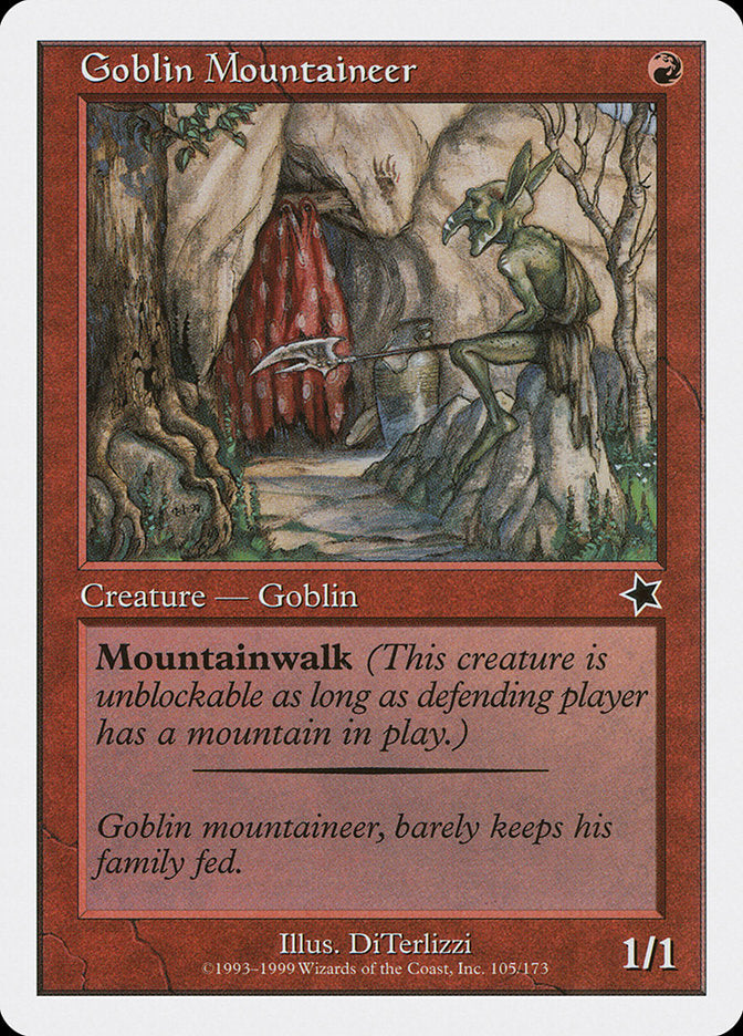 Goblin Mountaineer [Starter 1999] | Tabernacle Games
