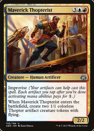 Maverick Thopterist [Aether Revolt] | Tabernacle Games