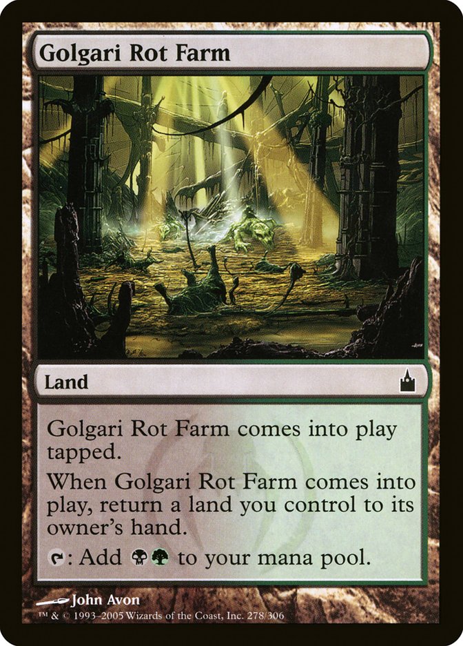 Golgari Rot Farm [Ravnica: City of Guilds] | Tabernacle Games