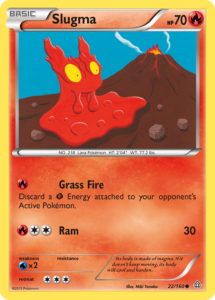 Slugma (22/160) [XY: Primal Clash] | Tabernacle Games