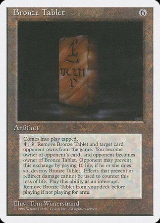 Bronze Tablet [Fourth Edition] | Tabernacle Games