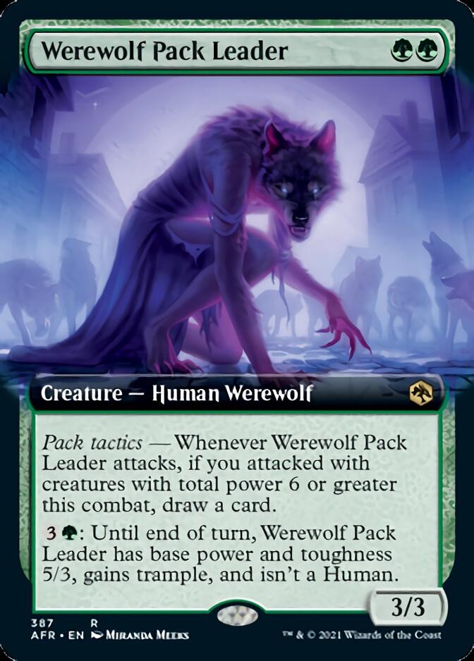 Werewolf Pack Leader (Extended) [Dungeons & Dragons: Adventures in the Forgotten Realms] | Tabernacle Games