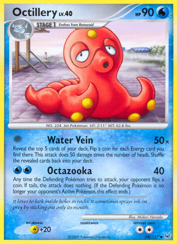 Octillery (58/127) [Platinum: Base Set] | Tabernacle Games