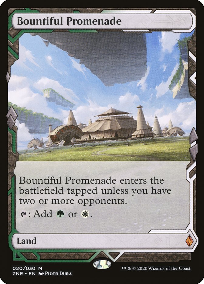 Bountiful Promenade [Zendikar Rising Expeditions] | Tabernacle Games