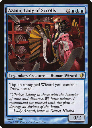 Azami, Lady of Scrolls [Commander 2013] | Tabernacle Games