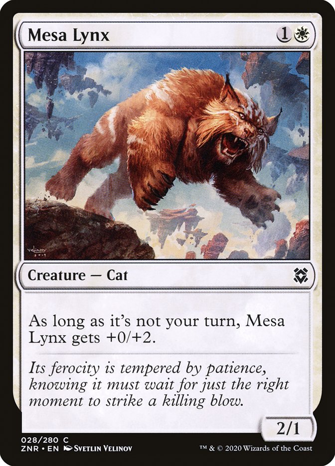 Mesa Lynx [Zendikar Rising] | Tabernacle Games