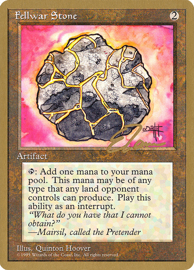 Fellwar Stone (Eric Tam) [Pro Tour Collector Set] | Tabernacle Games