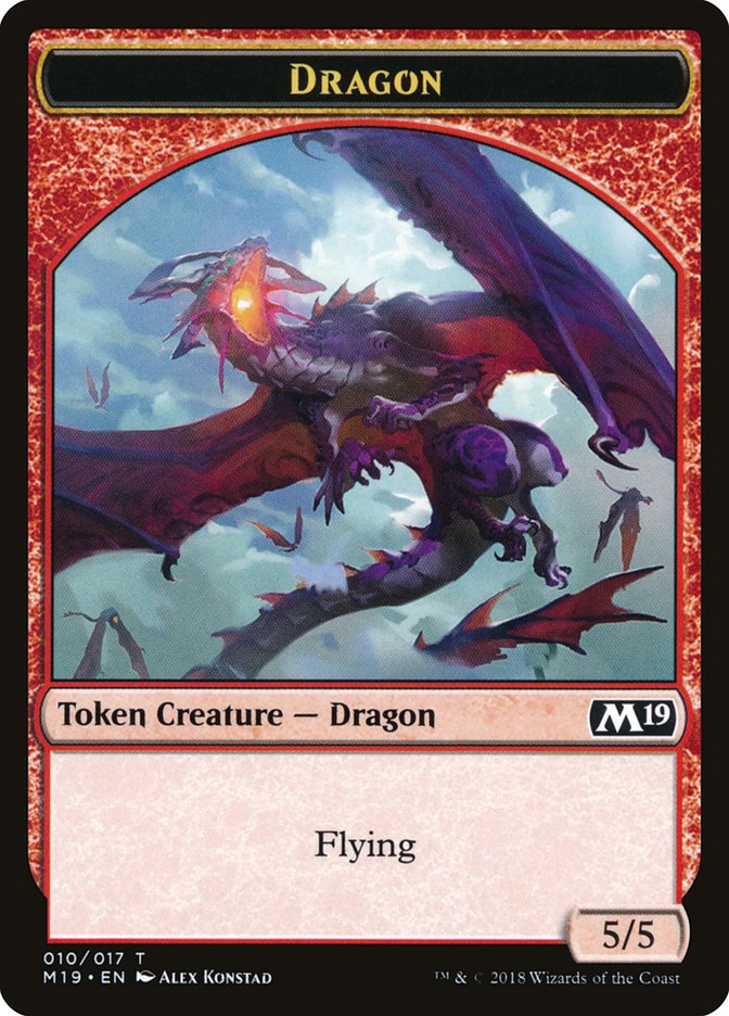 Dragon (010/017) [Core Set 2019 Tokens] | Tabernacle Games