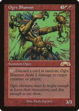 Ogre Shaman [Exodus] | Tabernacle Games