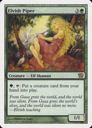 Elvish Piper [Ninth Edition] | Tabernacle Games