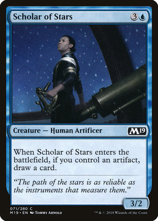 Scholar of Stars [Core Set 2019] | Tabernacle Games