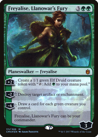 Freyalise, Llanowar's Fury [Commander Anthology] | Tabernacle Games