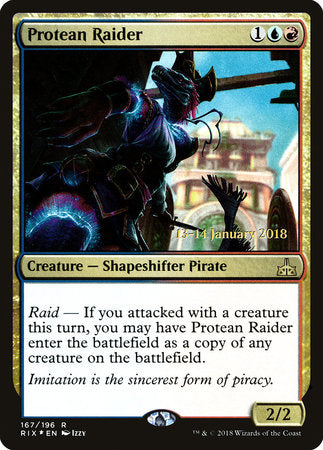 Protean Raider [Rivals of Ixalan Promos] | Tabernacle Games