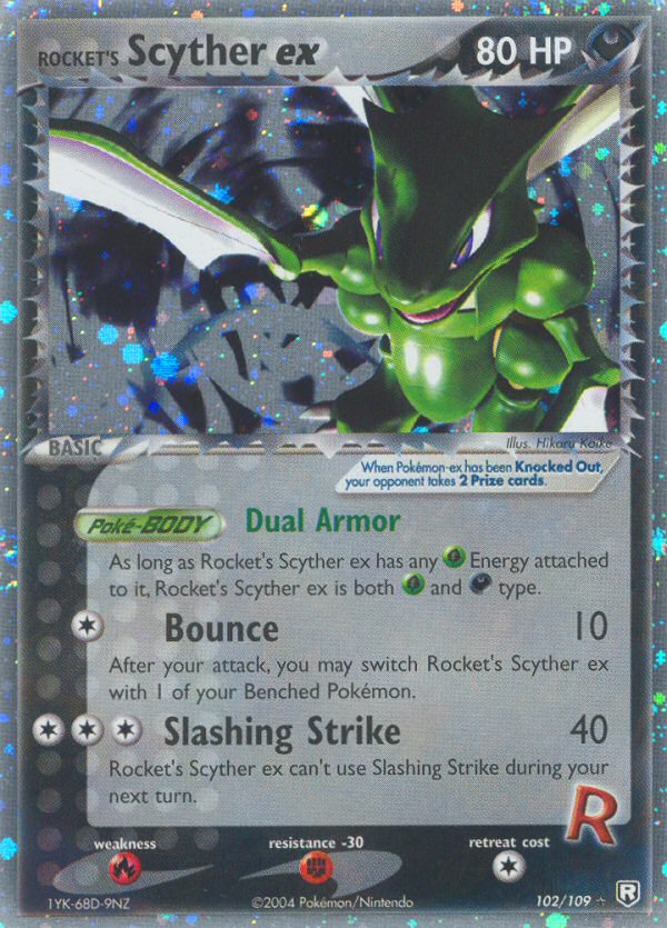 Rocket's Scyther ex (102/109) [EX: Team Rocket Returns] | Tabernacle Games