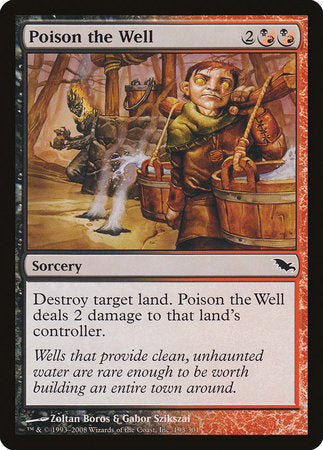 Poison the Well [Shadowmoor] | Tabernacle Games