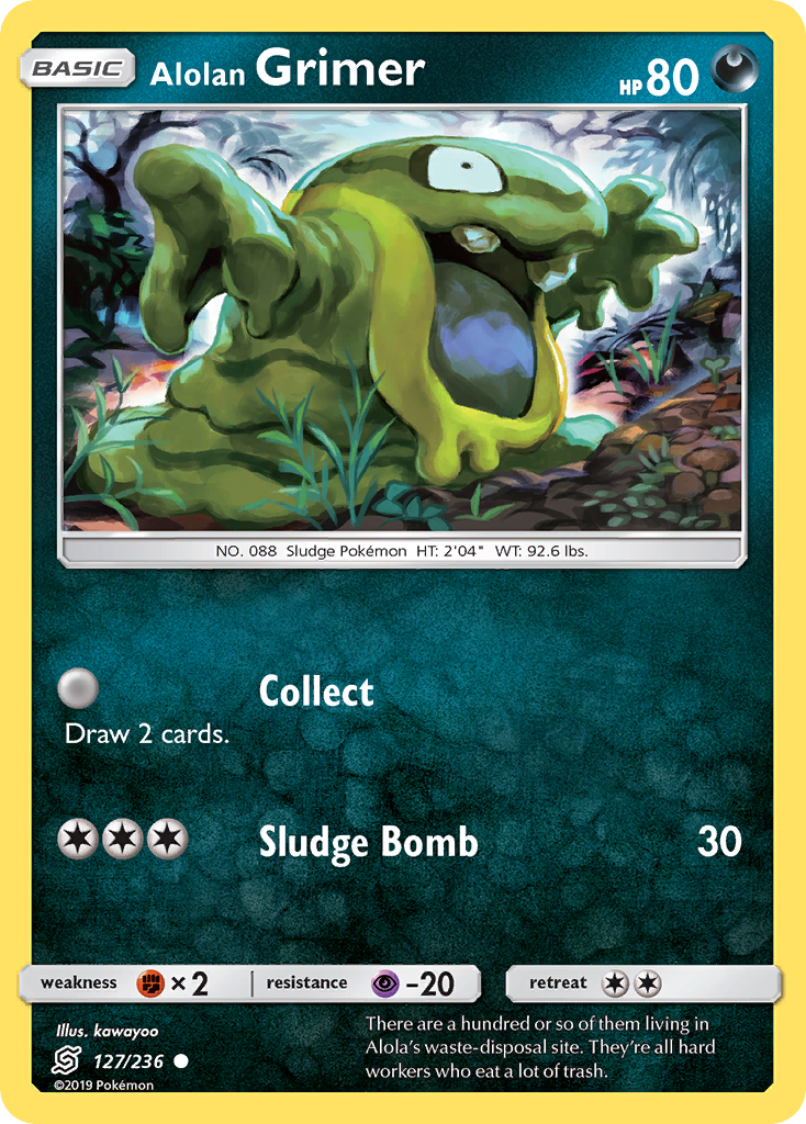 Alolan Grimer (127/236) [Sun & Moon: Unified Minds] | Tabernacle Games