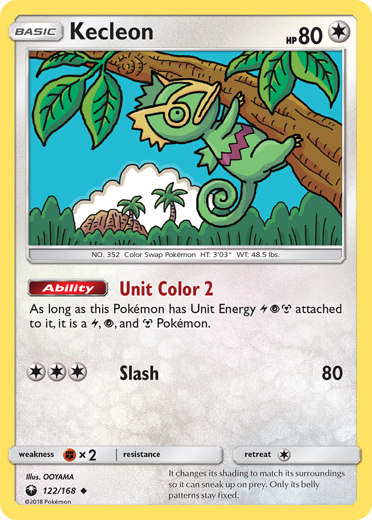 Kecleon (122/168) [Sun & Moon: Celestial Storm] | Tabernacle Games