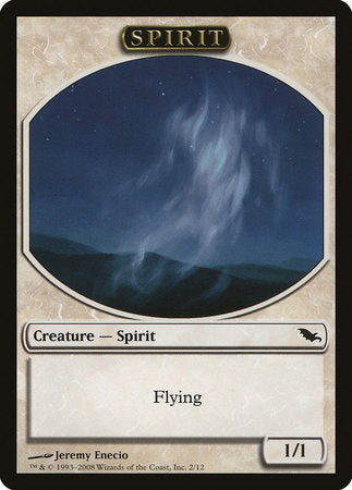 Spirit Token [Shadowmoor Tokens] | Tabernacle Games