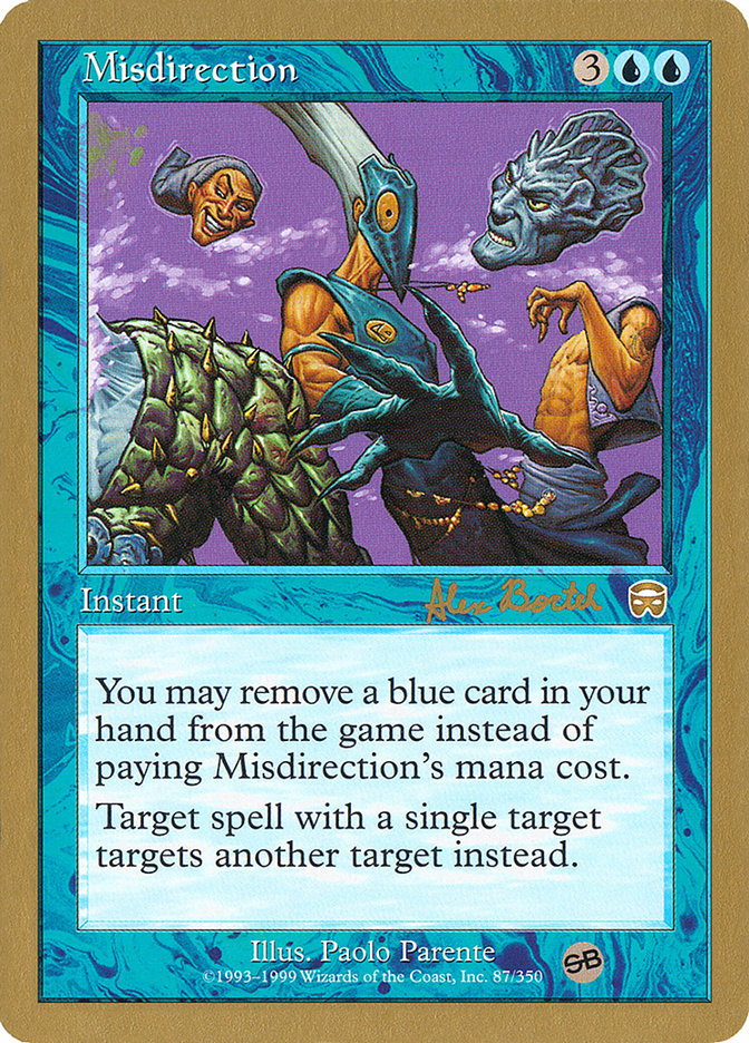 Misdirection (Alex Borteh) (SB) [World Championship Decks 2001] | Tabernacle Games