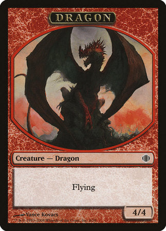 Dragon Token [Shards of Alara Tokens] | Tabernacle Games