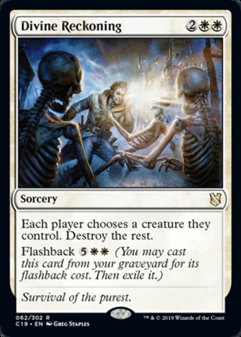Divine Reckoning [Commander 2019] | Tabernacle Games