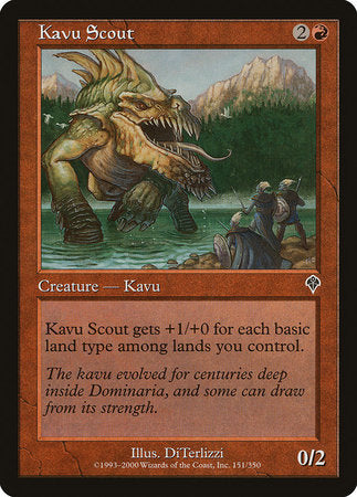 Kavu Scout [Invasion] | Tabernacle Games