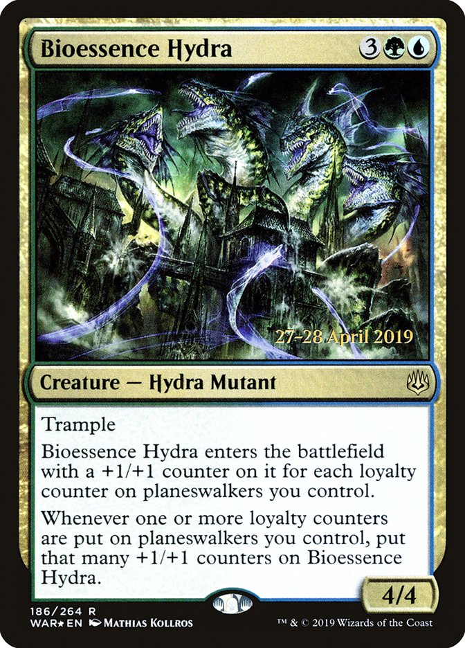 Bioessence Hydra  [War of the Spark Prerelease Promos] | Tabernacle Games