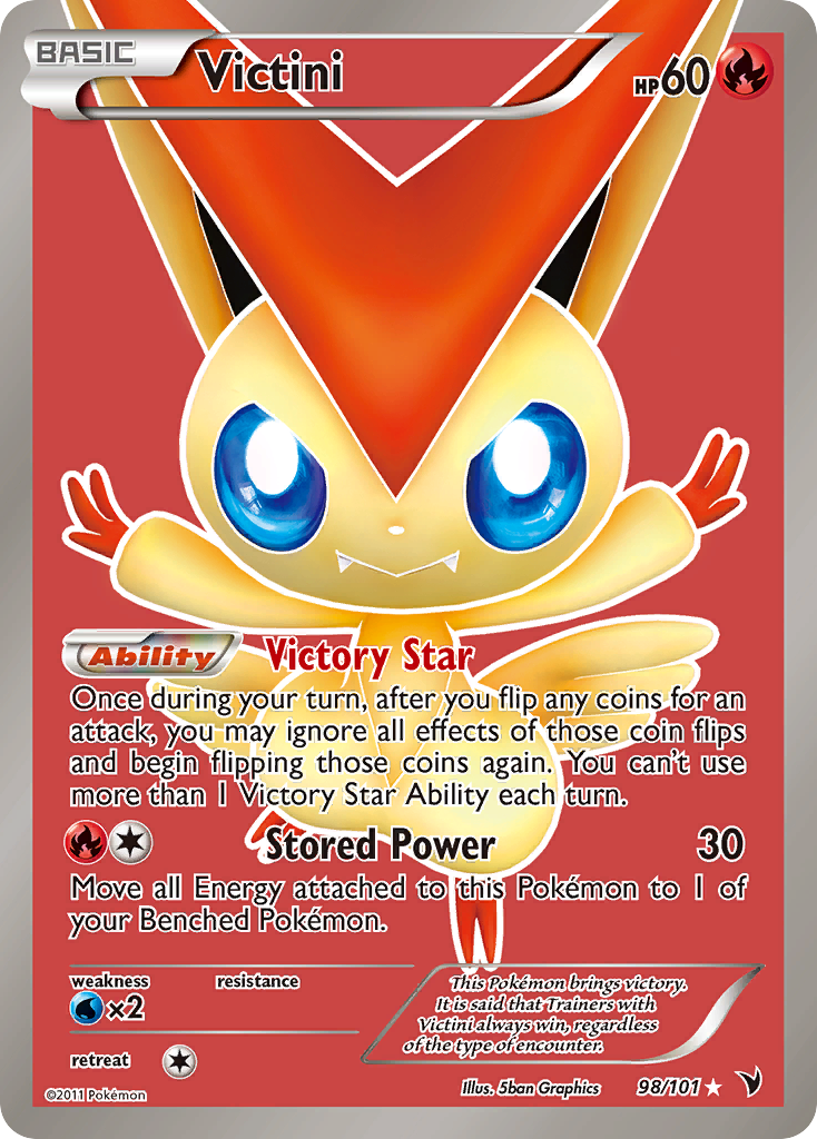 Victini (98/101) [Black & White: Noble Victories] | Tabernacle Games