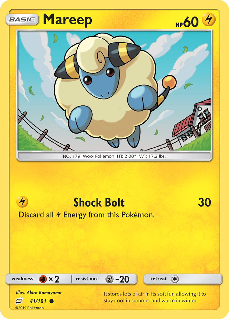 Mareep (41/181) [Sun & Moon: Team Up] | Tabernacle Games